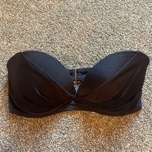 VS strapless swim suit top